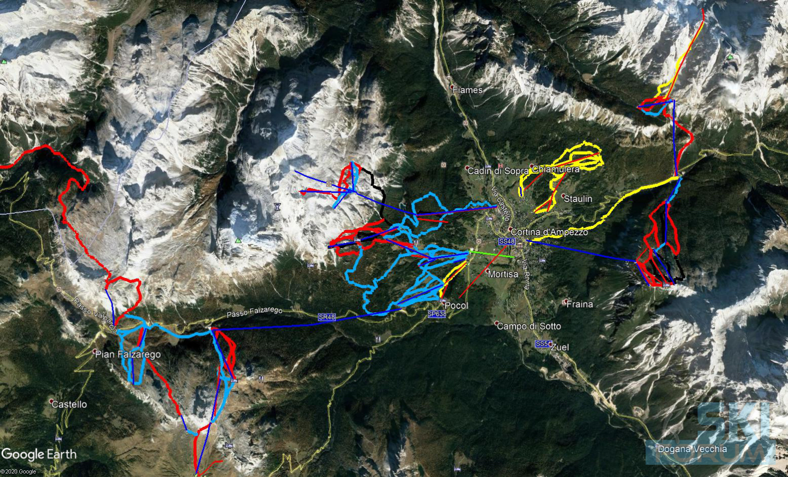 Skiarea di Cortina d'Ampezzo