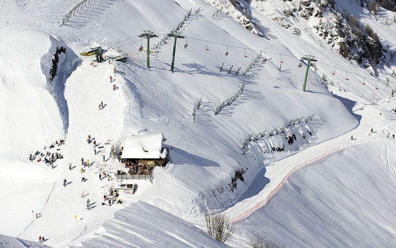 Lizzola, sciare in Val Bondione ed in Val Sedornia