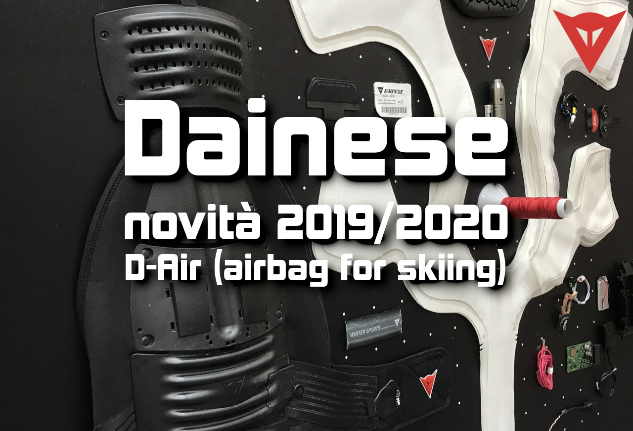 Dainese: nuovo airbag per sciatori e novità 2019/2020