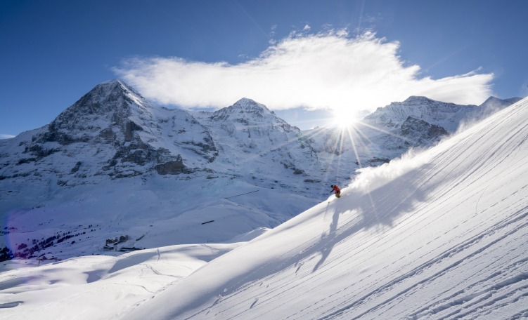 Grindelwald skiing