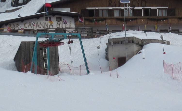anteprima Sciovia Val d'Arei 2: skilift perfetto come campo scuola nei pressi di Malga Ciapela zona Capanna Bill