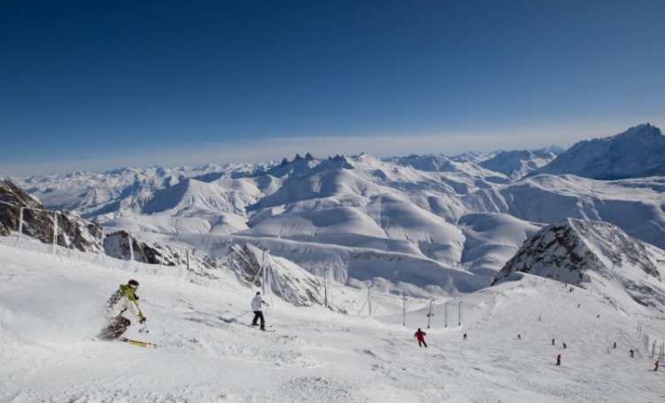 Neve all'Alpe d'Huez