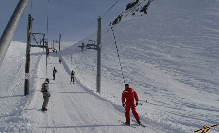 La Thuile - Sciare in Valle d'Aosta con vista Monte Bianco