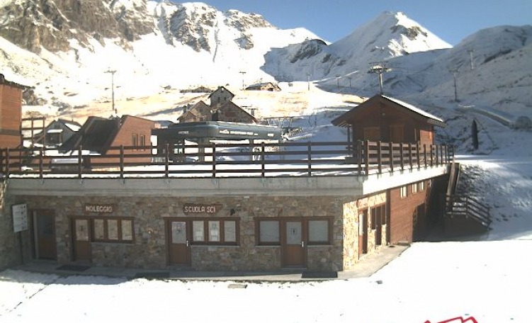 Prima neve a bassa quota nelle località alpine