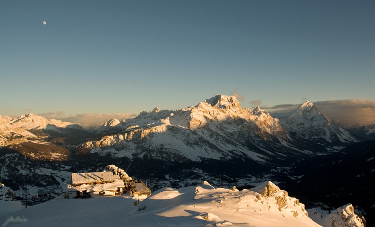 Panorama conca Cortina d'Ampezzo