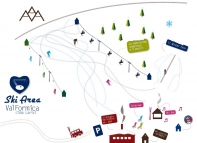 Cartina e mappa delle piste di Val Formica