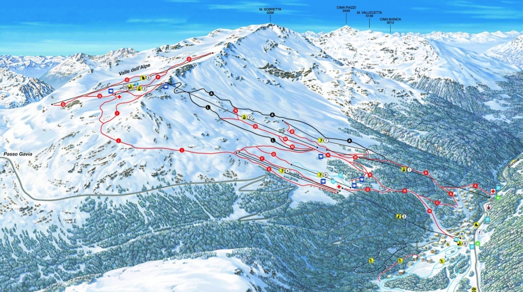 Santa Caterina Valfurva, sciare in Lombardia, Alta Valtellina