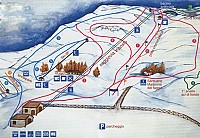 Cartina e mappa delle piste di Eremo Monte Carpegna
